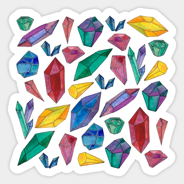 Gems Sticker by dariakorolova